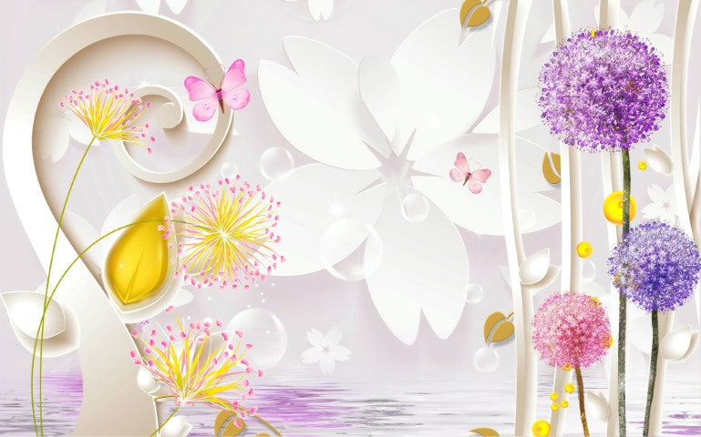 Standart Çiçek Posteri - CK (609)